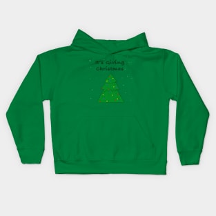 It’s giving Christmas Kids Hoodie